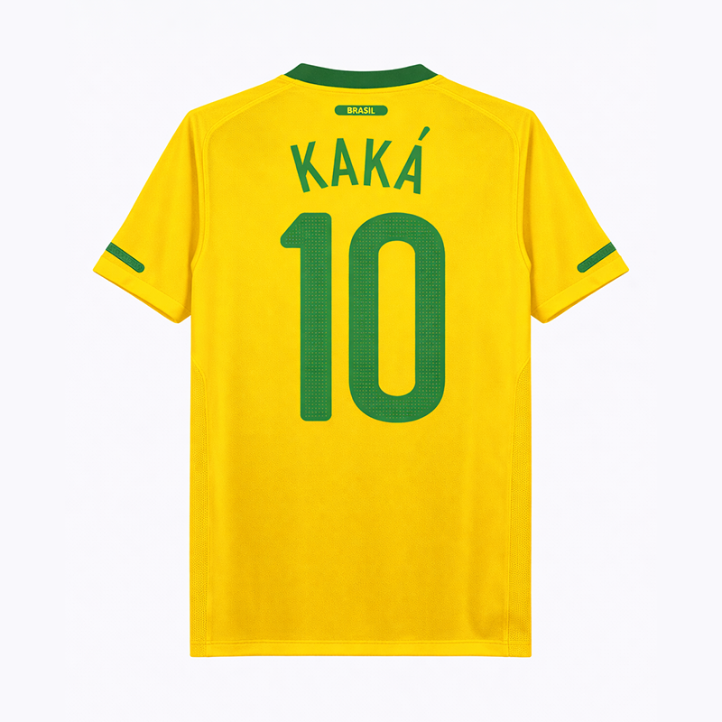 Brazil Home Retro Jersey 2010