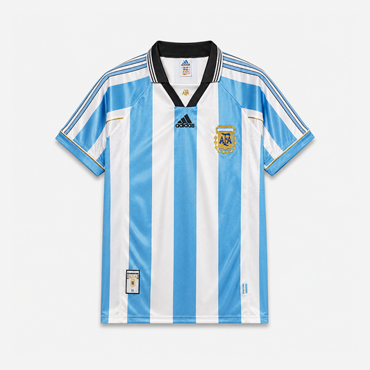 Argentina Home Retro Jersey 1998