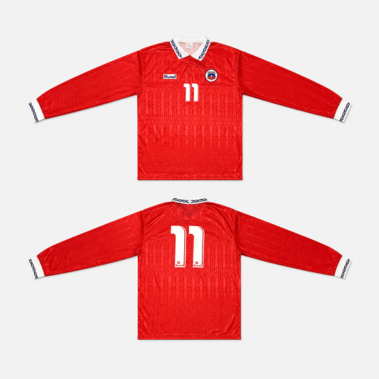 Chile Home Retro Long Sleeve Jersey 1995