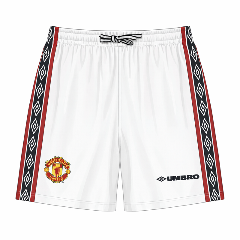 Manchester United Home Shorts 1998-2000