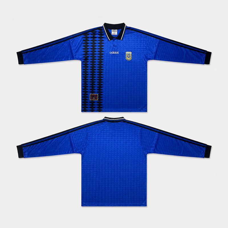Argentina Away Retro Long Sleeve Jersey 1994