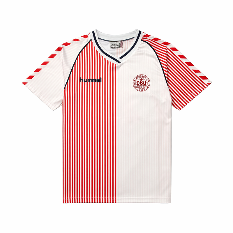 Denmark Away Retro Jersey 1986