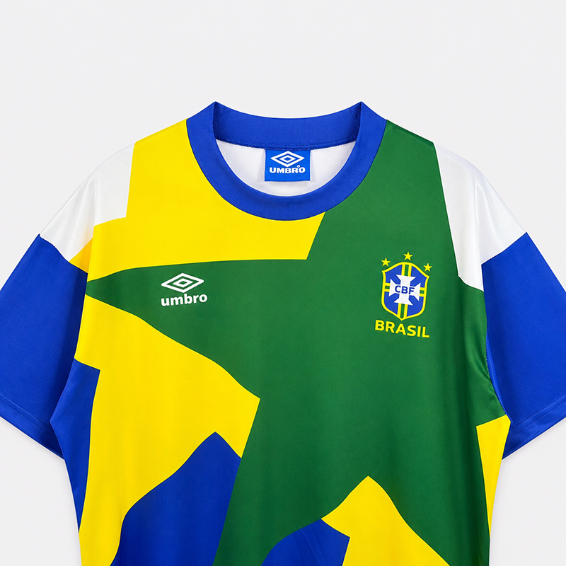 Brazil Prematch Retro Jersey 1994