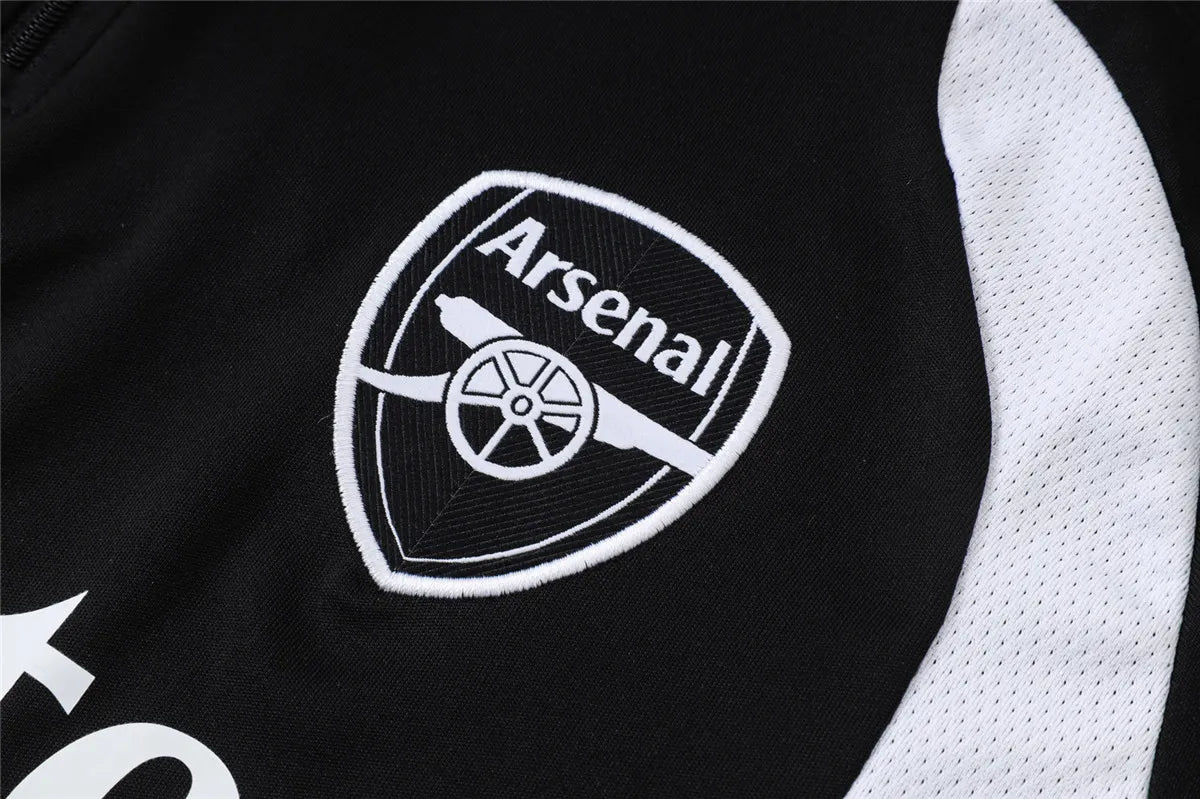 Arsenal Tracksuit Kit Black 26/27