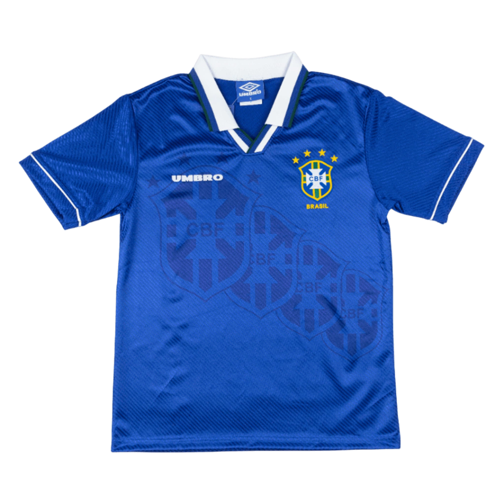 Brazil Away 1994/95 Jersey Soccer - Retro Version