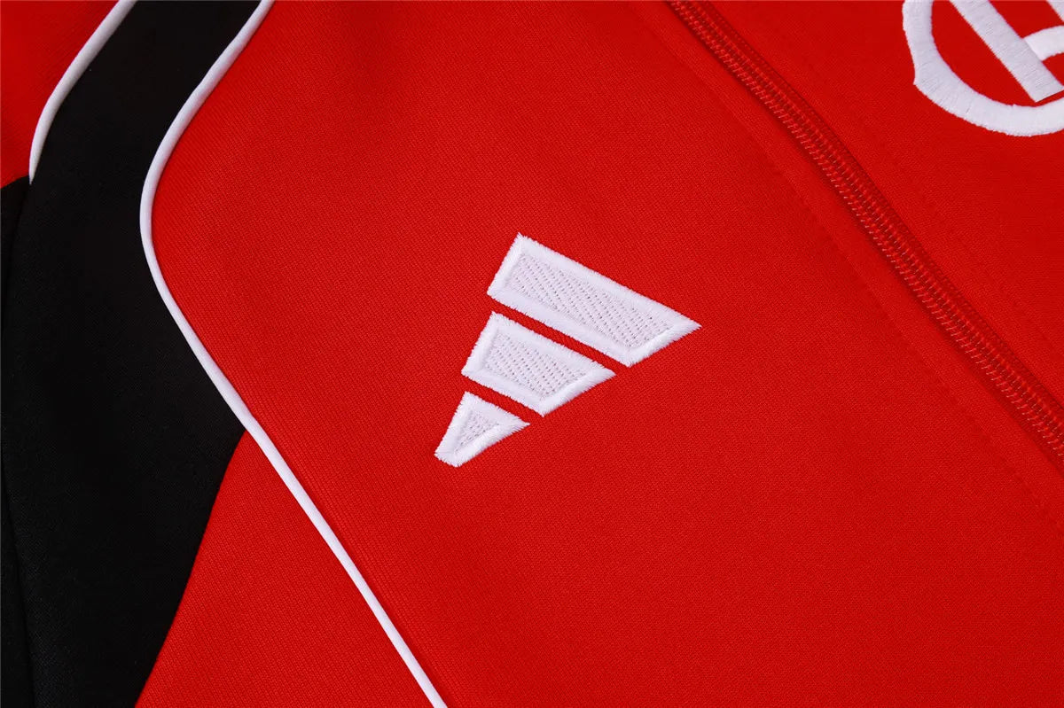 Flamengo Jacket + Pants Training Suit Red 2025/26 - Tracksuit