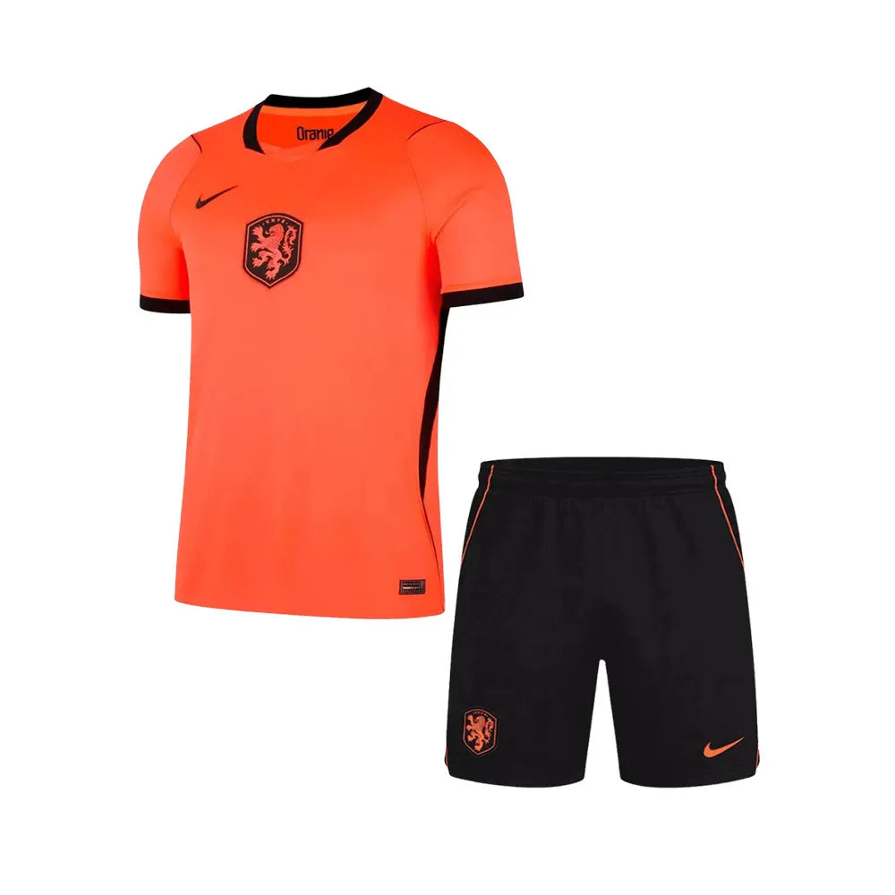 Netherlands Home Jersey Kids Kit - World Cup 2026