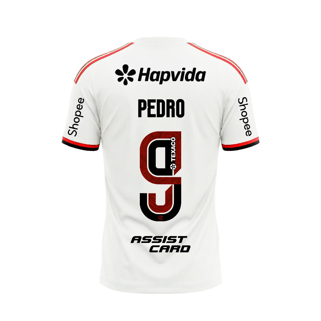 Flamengo 2026/27 II Away Pedro #9 Jersey Soccer Full Sponsor - Fan Version