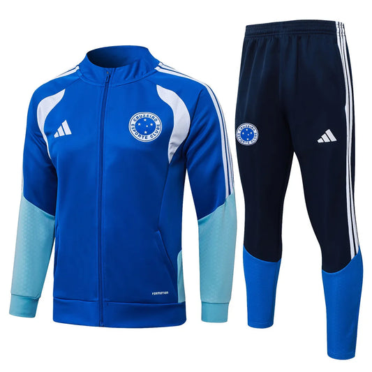 Cruzeiro Jacket + Pants Training Suit Blue 2026/27