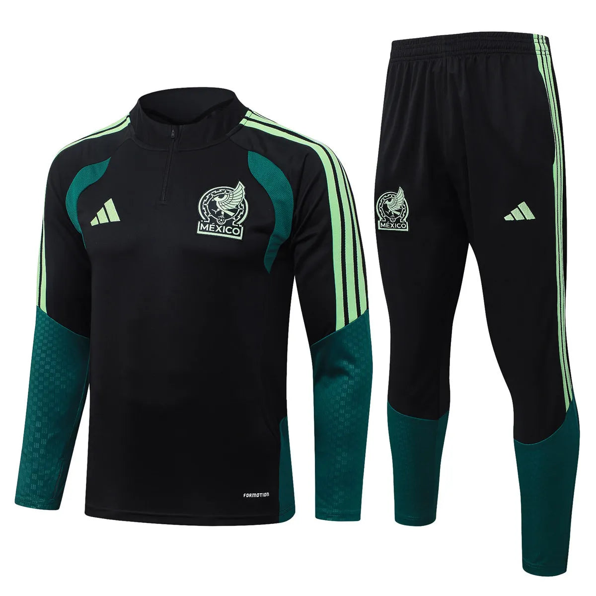 Mexico Tracksuit Kit Black 2026