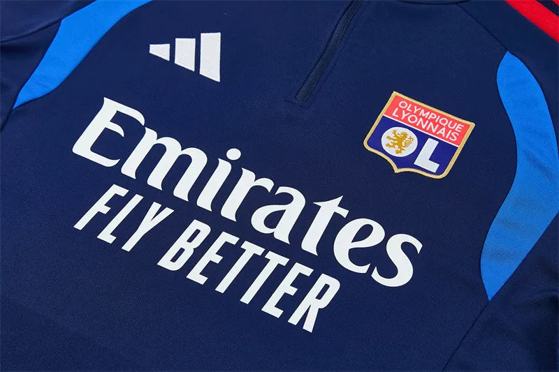Olympique Lyon Tracksuit Kit Royal 2026/27