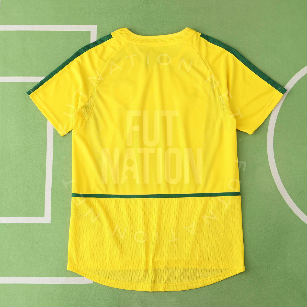 Brazil Home 2002 Jersey Soccer - Retro Version