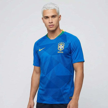 Brazil Away 2018/19 Jersey Soccer - Retro Version