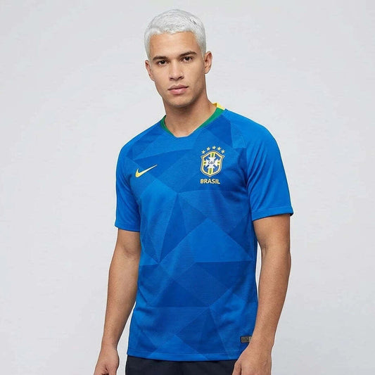 Brazil Away 2018/19 Jersey Soccer - Retro Version