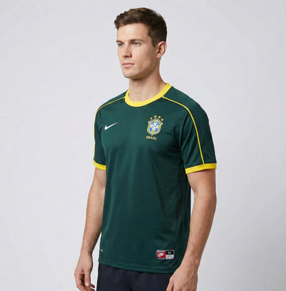 Brazil Goalkeeper 1998 Jersey Soccer - Retro Version