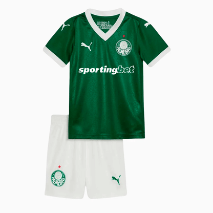 Palmeiras 2025/26 I Home Jersey Soccer - Kids Kit