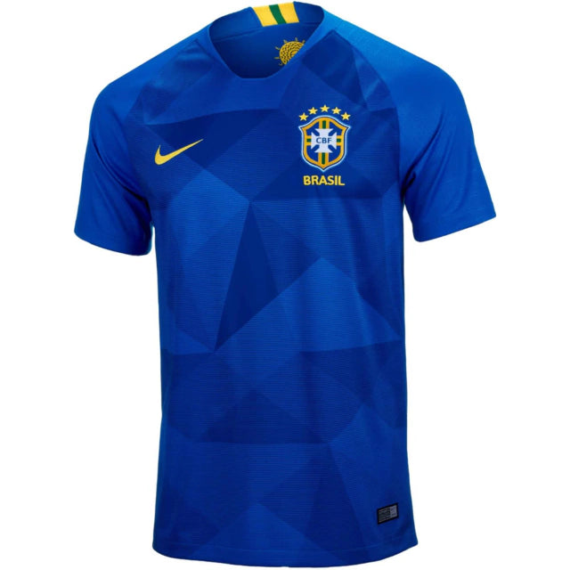Brazil Away 2018/19 Jersey Soccer - Retro Version