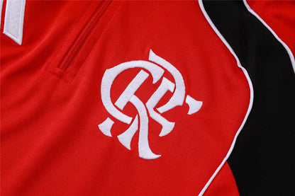 Flamengo Training Suit Red - Black 2025/26 - Tracksuit