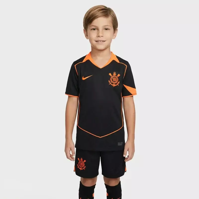 Corinthians 2025/26 Third Jersey Soccer - Kit Kids