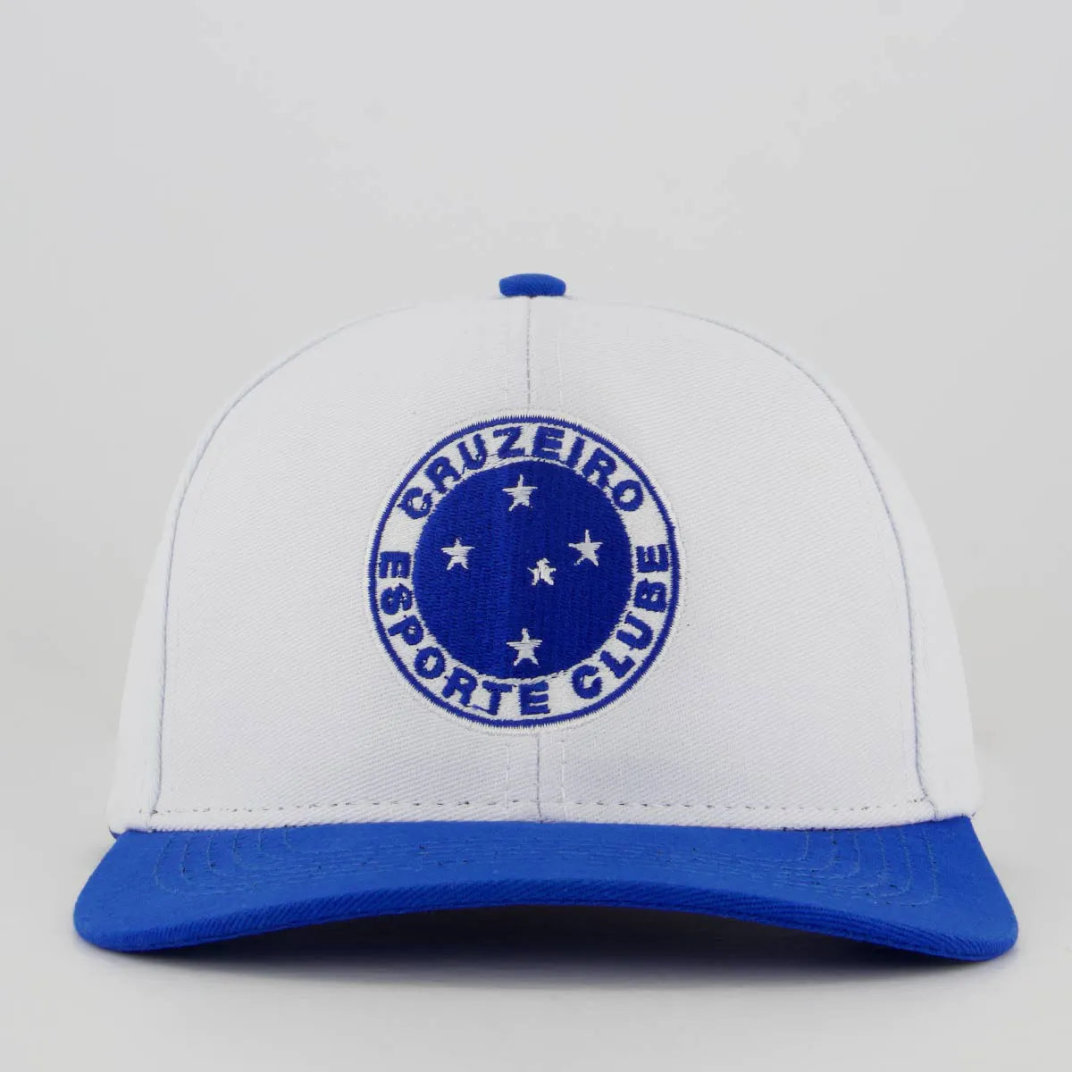 Cruzeiro Cap Badge White and Blue