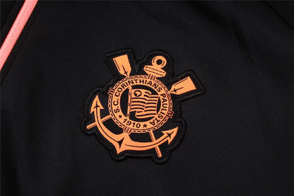 Corinthians Jacket + Pants Training Suit Black 2025/26 - Tracksuit