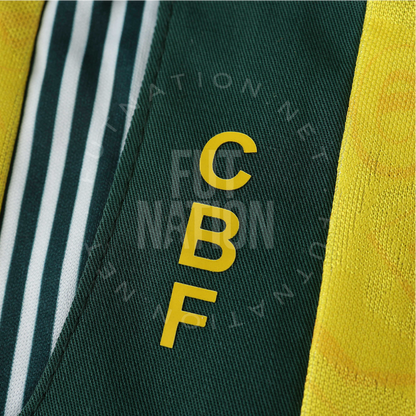 Brazil Home 1993 Jersey Soccer - Retro Version