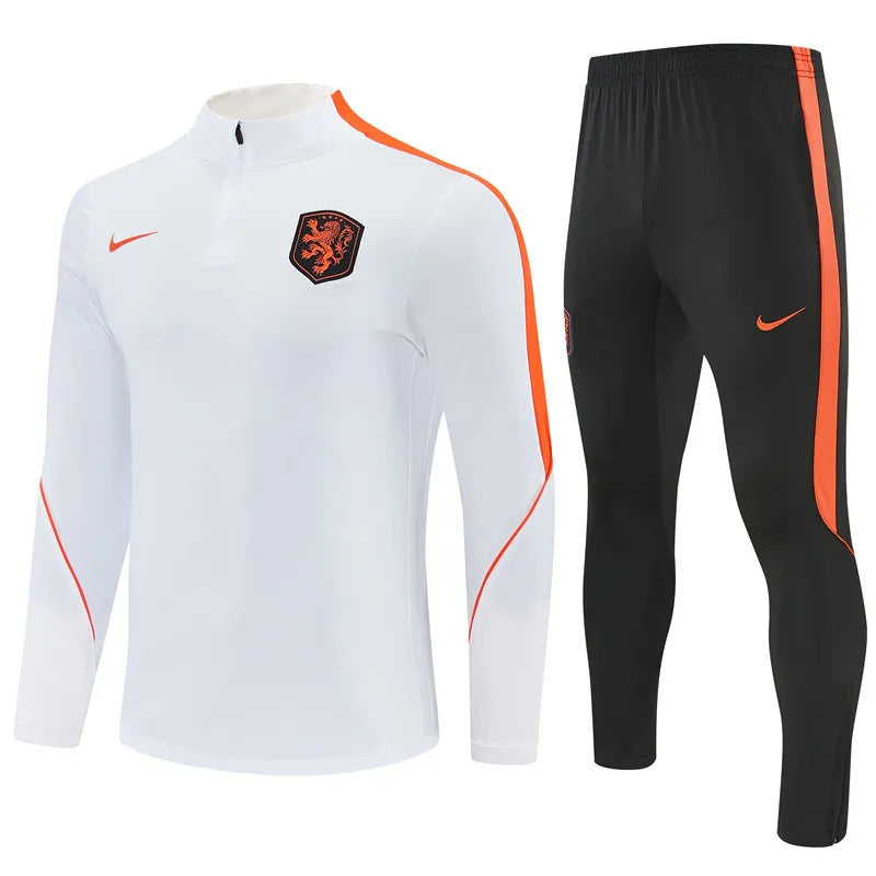 Netherlands Tracksuit Kit White 2026