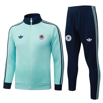 Germany Tracksuit Full Ziper Light Green 2026