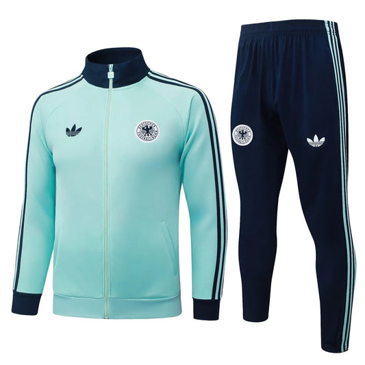 Germany Tracksuit Full Ziper Light Green 2026