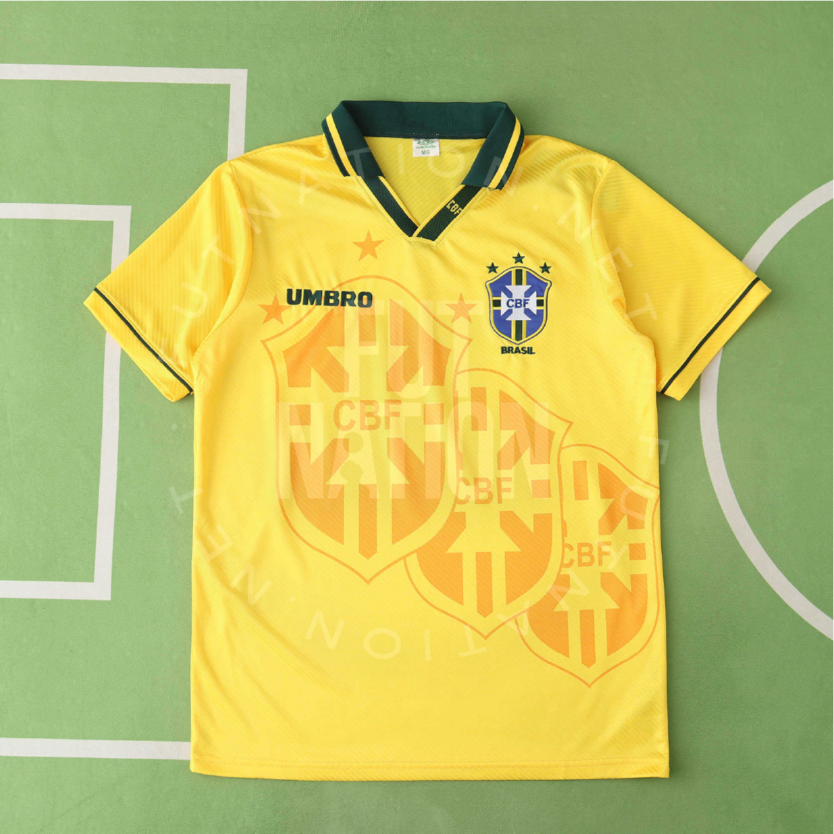 Brazil Home 1994 Jersey Soccer - Retro Version