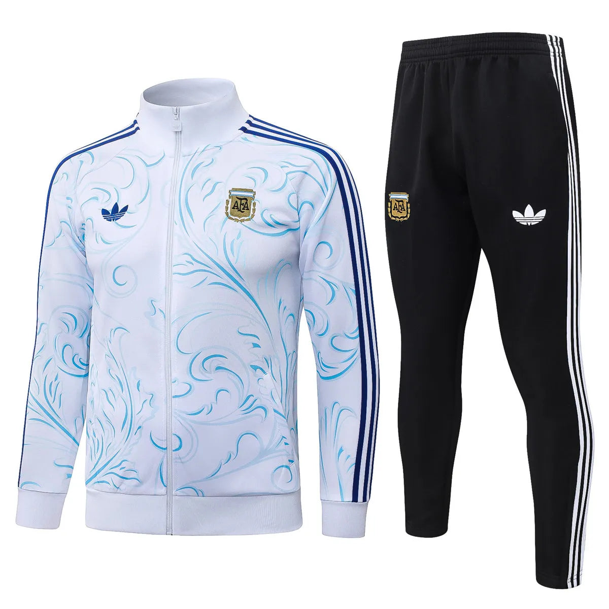 Argentina Tracksuit Full Ziper White 26/27