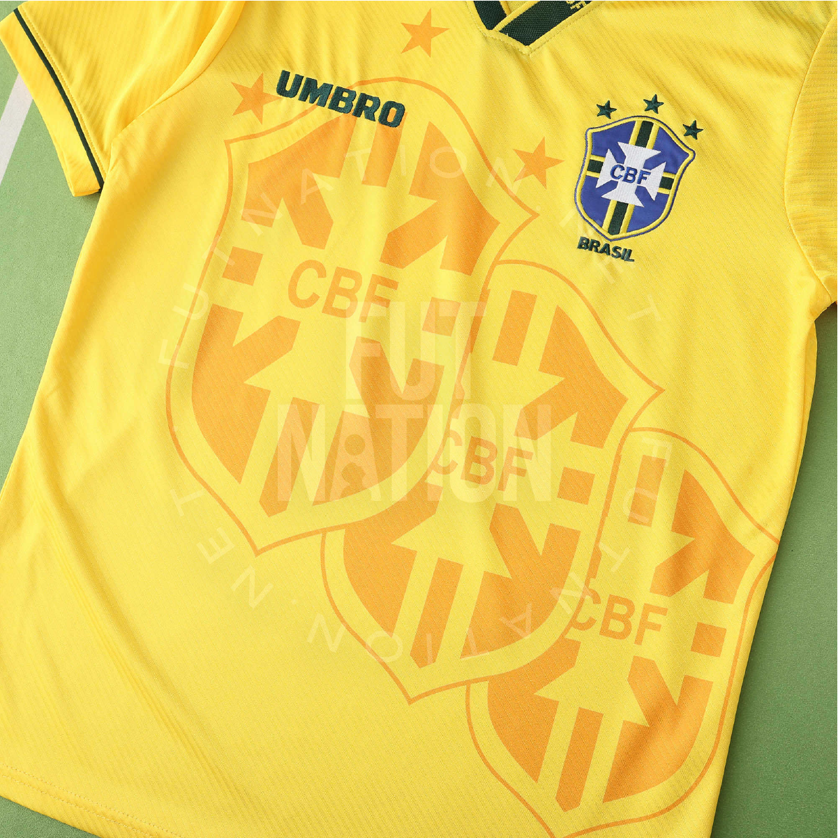Brazil Home 1994 Jersey Soccer - Retro Version