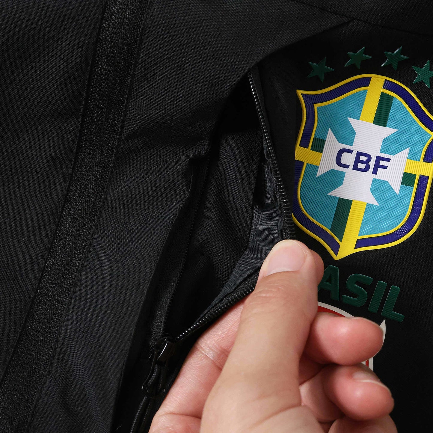 Brazil training Suit Jacket Black 2026 - FIFA World Cup