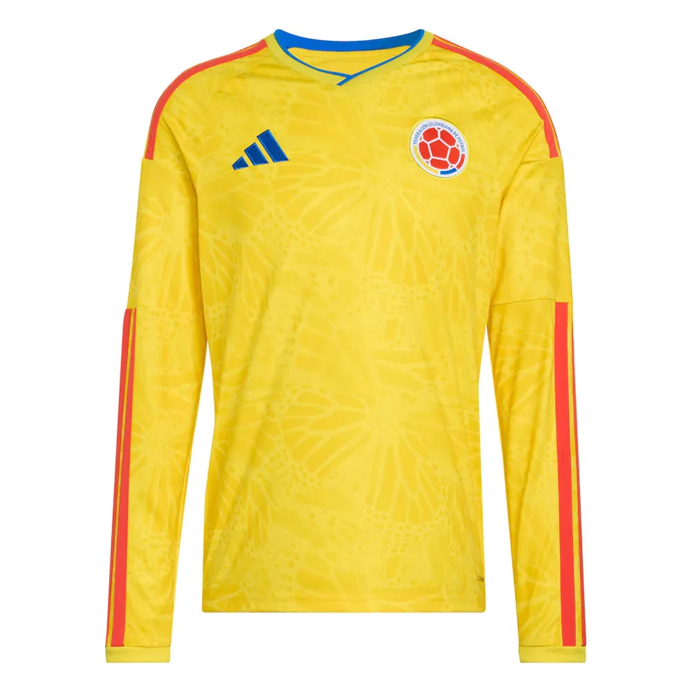 Colombia 2026 Home Jersey Soccer Long Sleeve Fan Version - WORLD CUP 2026