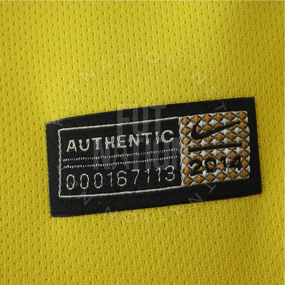 Brazil Home 2014 Jersey Soccer - Retro Version