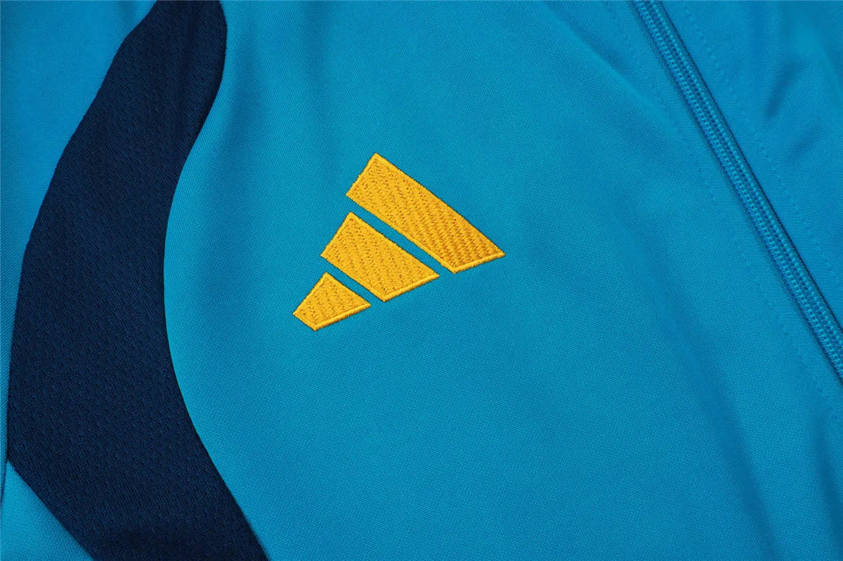 Spain Tracksuit Training Full Ziper Blue 26/27
