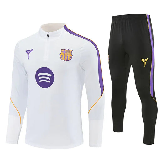 Barcelona Tracksuit Jacket Kit White 26/27