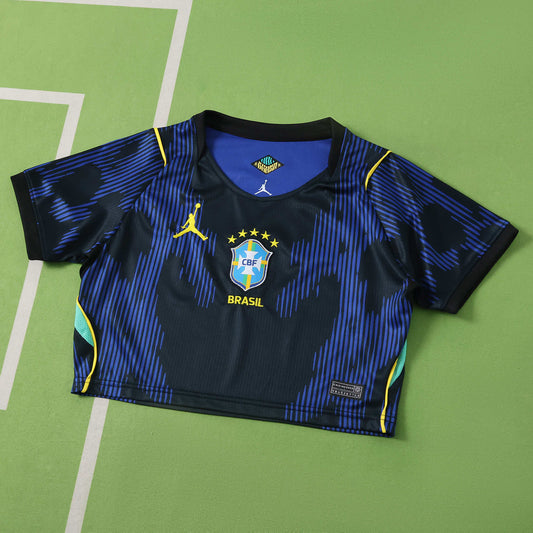 Brazil 2026 Cropped Away Jersey Soccer Women - World Cup 2026