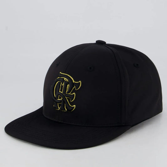Flamengo 6 Gomos Black and Golden Cap
