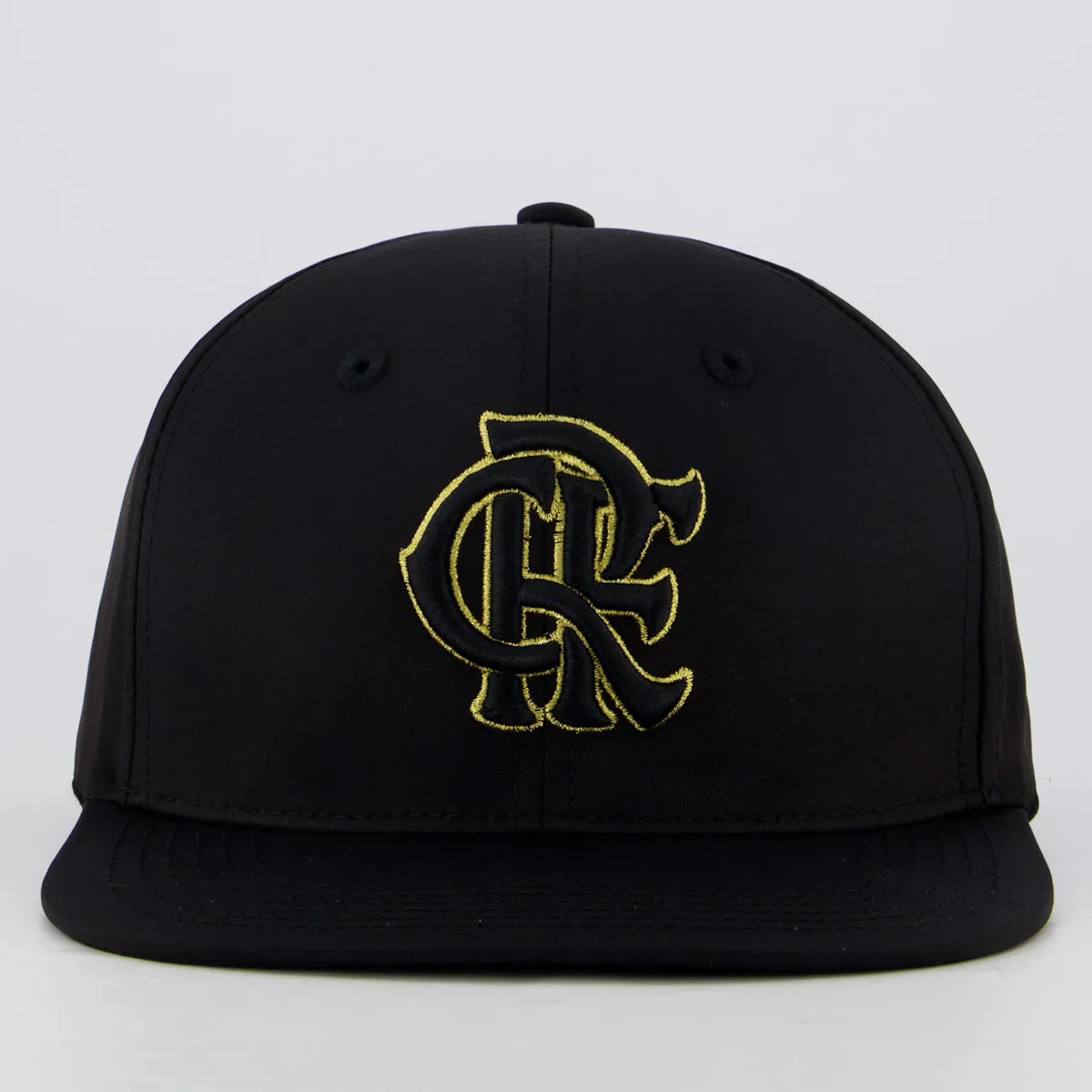 Flamengo 6 Gomos Black and Golden Cap