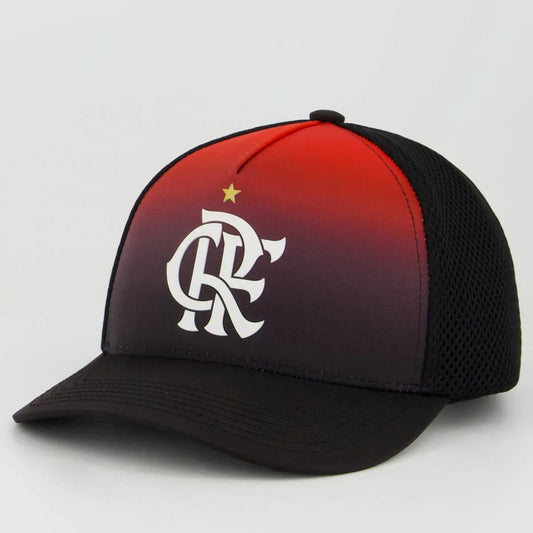Flamengo American Black and Red Soccer Cap