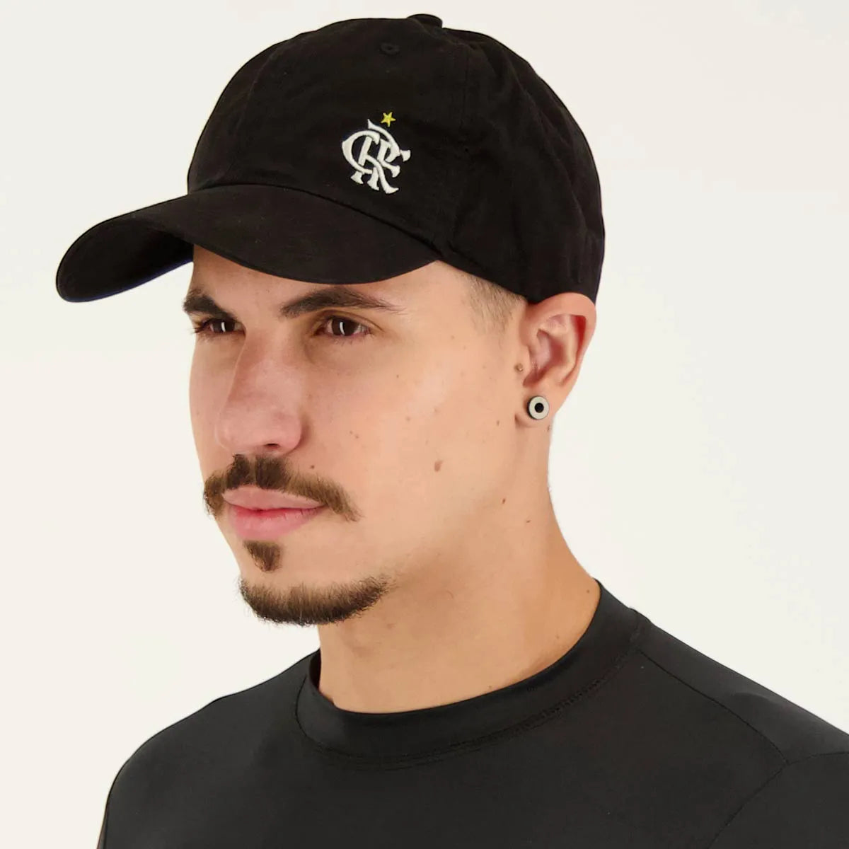 Flamengo Classic Black Soccer Cap