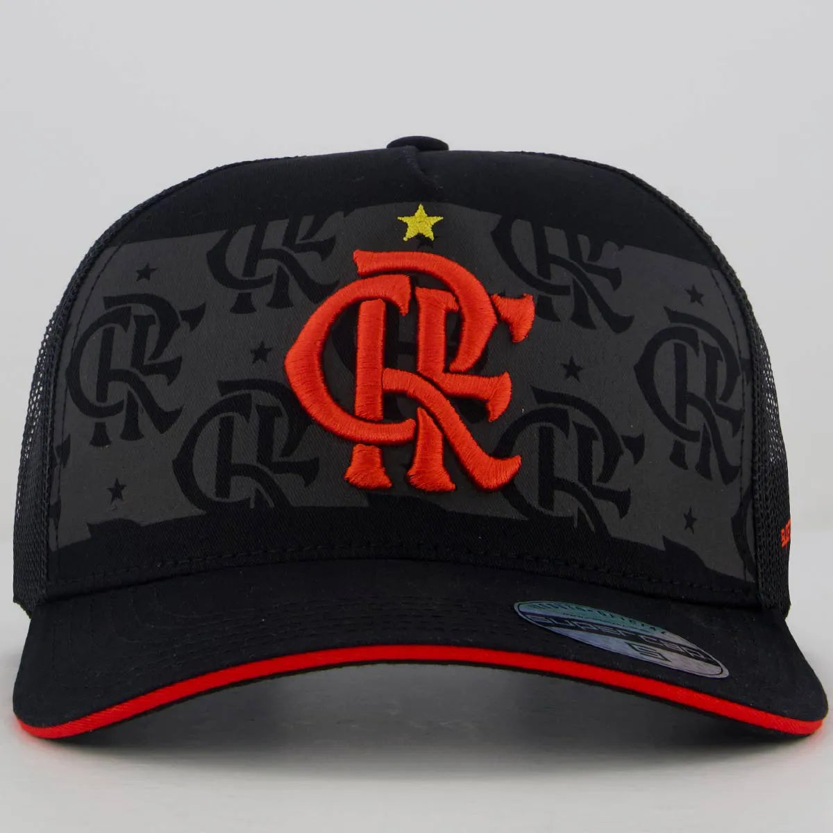 Flamengo Trucker Black and Red Cap