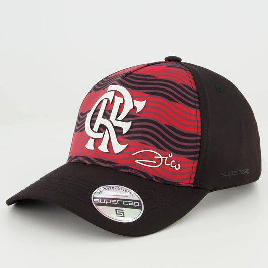Flamengo Zico American Black Soccer Cap