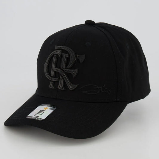 Flamengo Zico Badge Black Soccer Cap