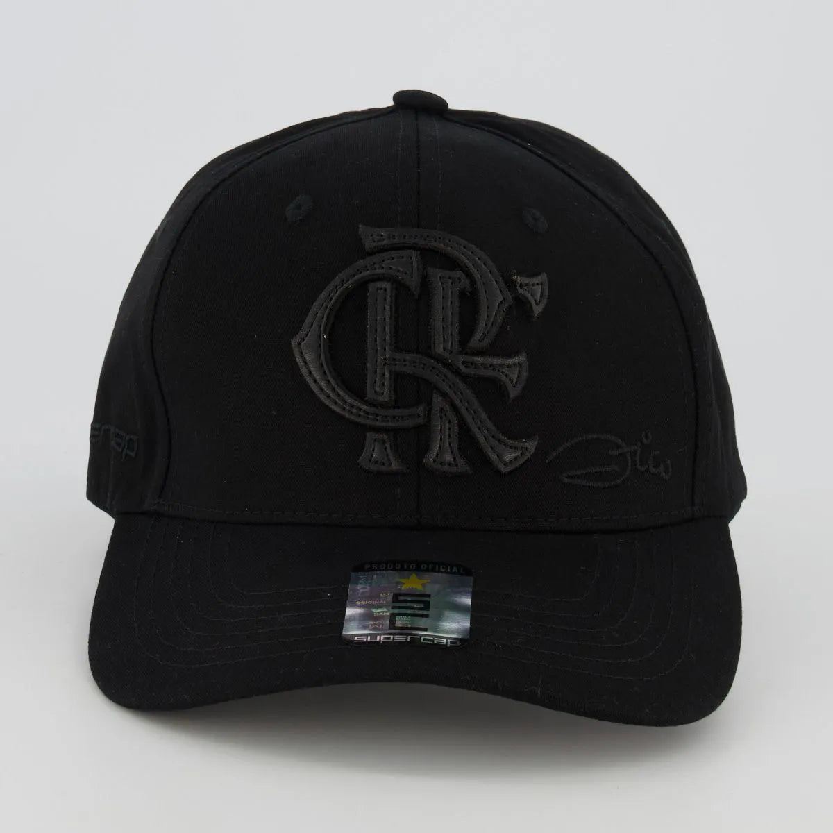 Flamengo Zico Badge Black Soccer Cap