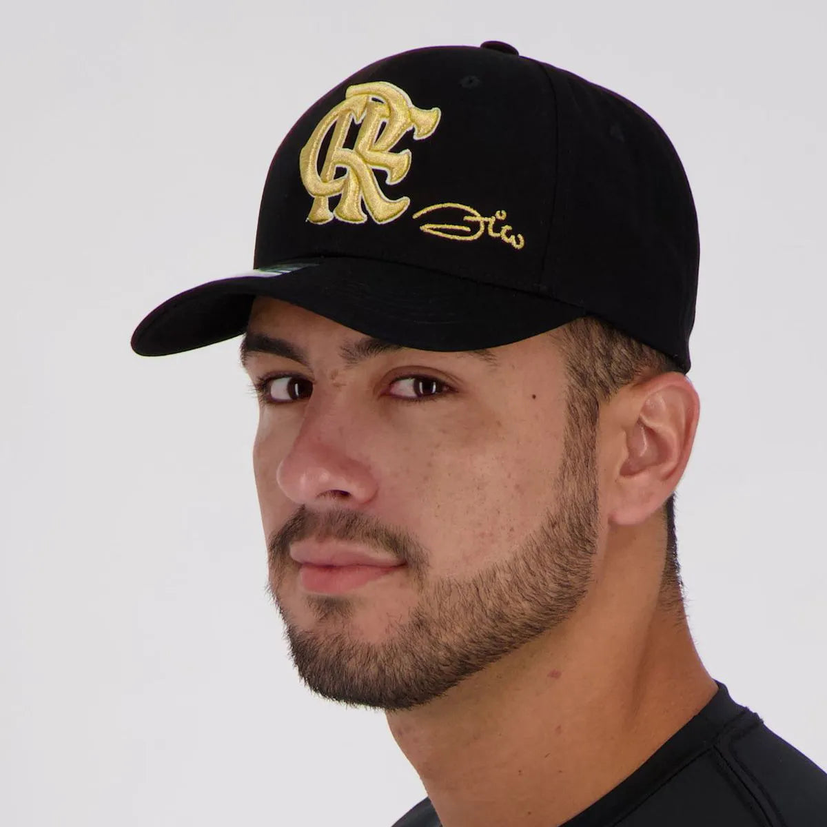 Flamengo Zico Golden and Black Cap