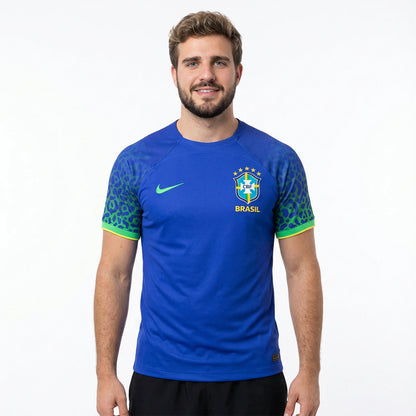 Brazil 2022 Away Jersey Soccer - Fan Version