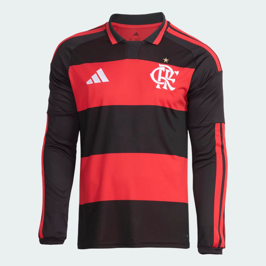 Flamengo 2026/27 I Home Long Sleeve Jersey Soccer - Fan Version