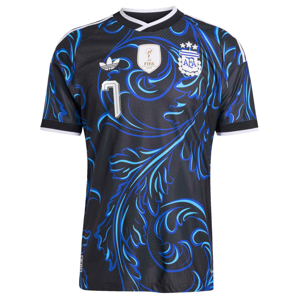 Argentina 2026 II Away Jersey Soccer Player De Paul #7 - World Cup 2026